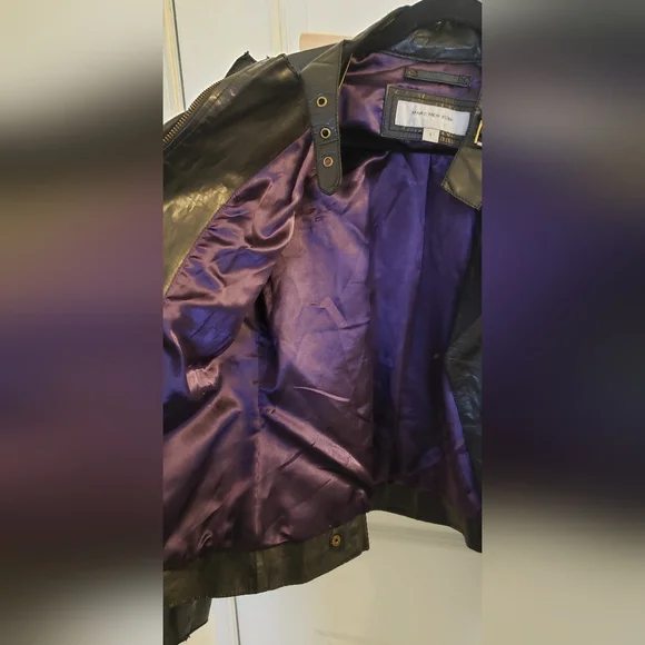 Marc New York Andrew Marc Leather Jacket - Picture 5 of 8